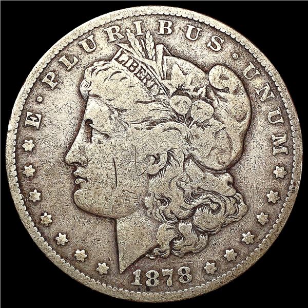 1878-CC Morgan Silver Dollar NICELY CIRCULATED
