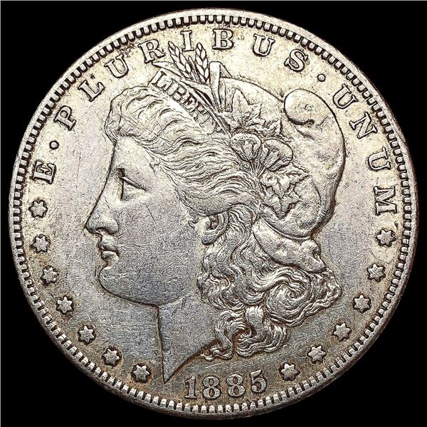 1885-S Morgan Silver Dollar CLOSELY UNCIRCULATED