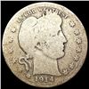 Image 1 : 1914-S Barber Quarter NICELY CIRCULATED