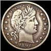 Image 1 : 1892 Barber Quarter NEARLY UNCIRCULATED