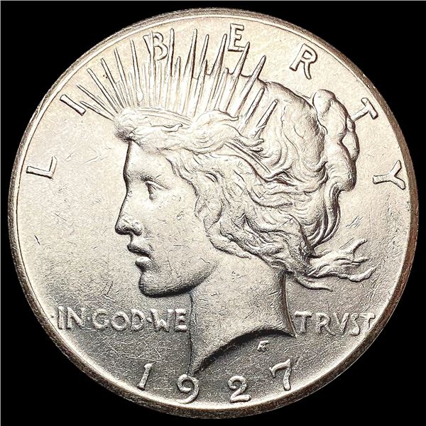 1927 Silver Peace Dollar CLOSELY UNCIRCULATED