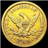 Image 2 : 1906 $2.50 Gold Quarter Eagle CLOSELY UNCIRCULATED