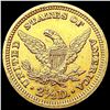 Image 2 : 1893 $2.50 Gold Quarter Eagle CLOSELY UNCIRCULATED