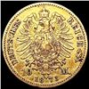 Image 2 : 1873 Germany .1152oz Gold 10 Mark CLOSELY UNCIRCUL