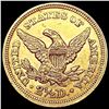 Image 2 : 1856 $2.50 Gold Quarter Eagle CLOSELY UNCIRCULATED