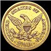 Image 2 : 1853 $2.50 Gold Quarter Eagle CLOSELY UNCIRCULATED