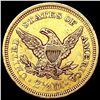 Image 2 : 1852 $2.50 Gold Quarter Eagle CLOSELY UNCIRCULATED