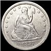 Image 1 : 1857 Seated Liberty Quarter NEARLY UNCIRCULATED
