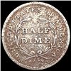 Image 2 : 1840 Seated Liberty Half Dime LIGHTLY CIRCULATED