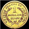 Image 2 : 1849 Rare Gold Dollar CLOSELY UNCIRCULATED