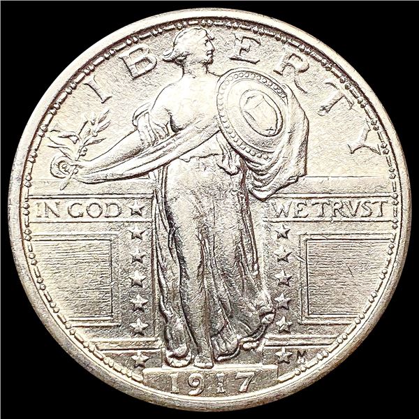 1917 Standing Liberty Quarter CHOICE AU