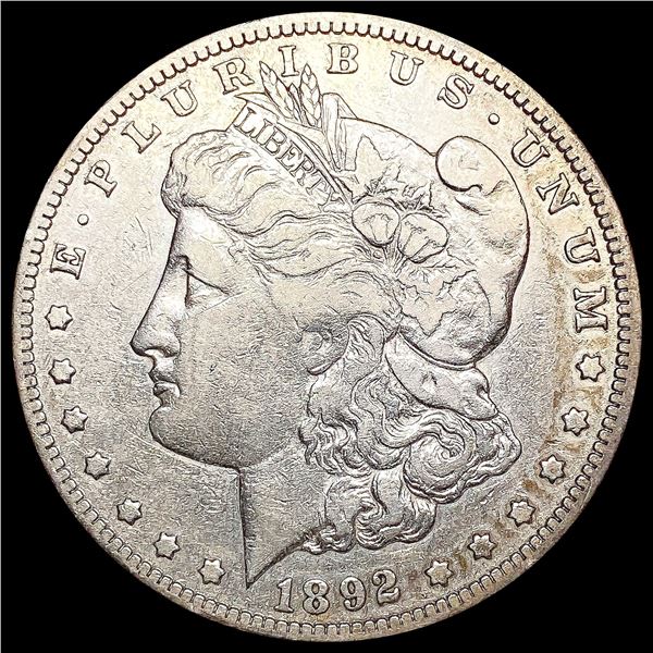 1892-CC Morgan Silver Dollar CLOSELY UNCIRCULATED