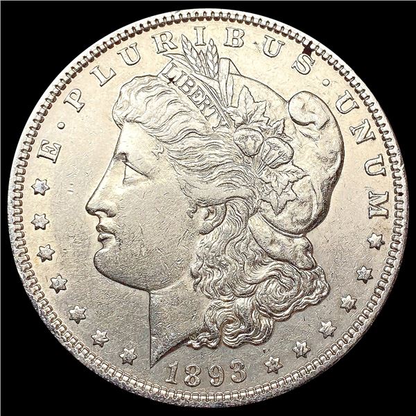 1893 Morgan Silver Dollar CHOICE AU