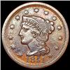 Image 1 : 1851 Braided Hair Large Cent CLOSELY UNCIRCULATED