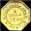 Image 2 : 1853 Octagonal California Gold Dollar HIGH GRADE