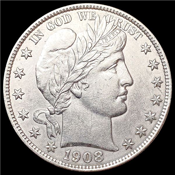 1908-D Barber Half Dollar UNCIRCULATED