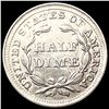 Image 2 : 1857 Seated Liberty Half Dime CHOICE AU
