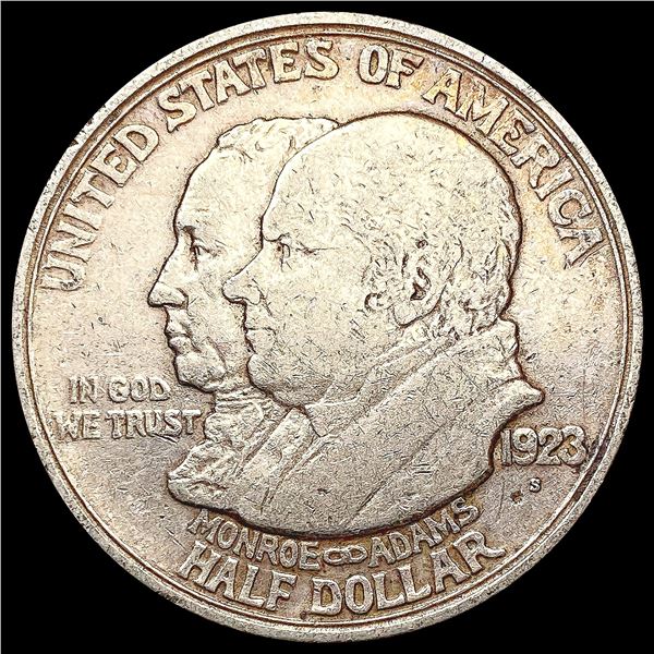 1923 Monroe Half Dollar LIGHTLY CIRCULATED