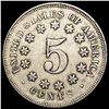 Image 2 : 1867 Shield Nickel NEARLY UNCIRCULATED