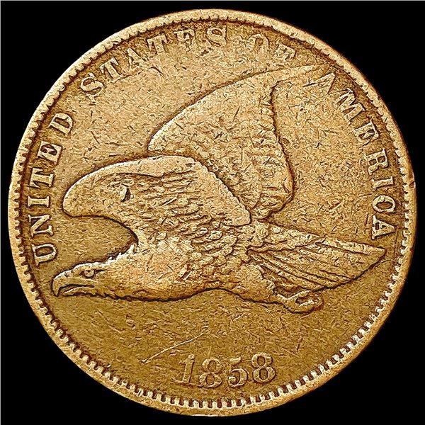 1858 Flying Eagle Cent LIGHTLY CIRCULATED