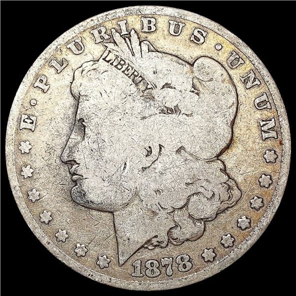 1878-CC Morgan Silver Dollar NICELY CIRCULATED