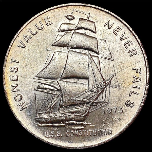 1973 USS Constitution 1oz Silver Medal UNCIRCULATE