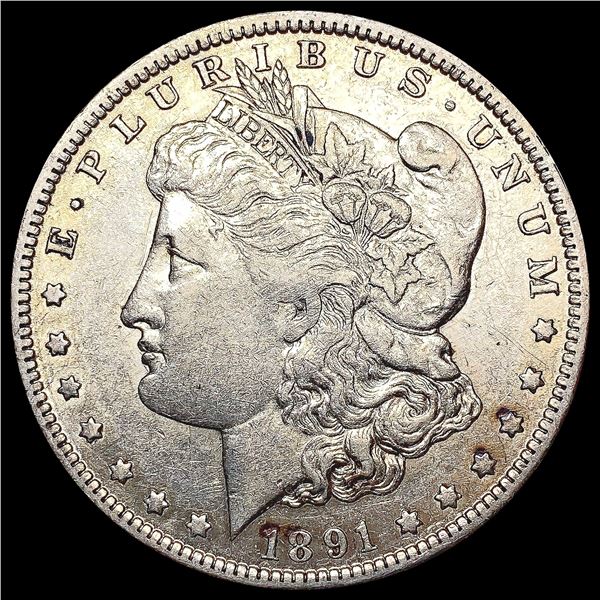 1891-O Morgan Silver Dollar CLOSELY UNCIRCULATED