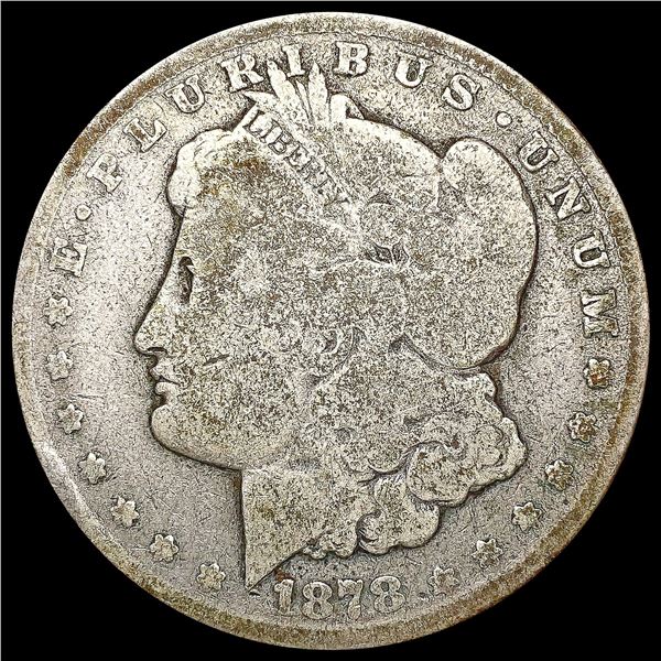 1878-CC Morgan Silver Dollar NICELY CIRCULATED