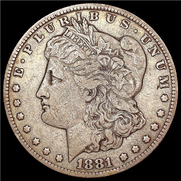 1881-CC Morgan Silver Dollar LIGHTLY CIRCULATED