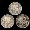 Image 1 : [3] US Buffalo NIckels [1920-S, 1924-S, 1925-D] HI