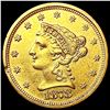 Image 1 : 1878-S $2.50 Gold Quarter Eagle CLOSELY UNCIRCULAT