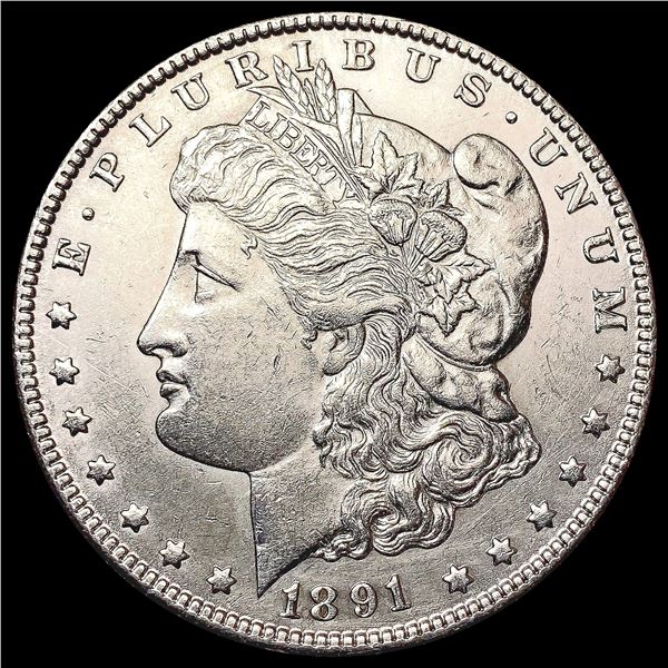 1891-CC Morgan Silver Dollar UNCIRCULATED