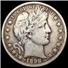 Image 1 : 1898-S Barber Half Dollar ABOUT UNCIRCULATED
