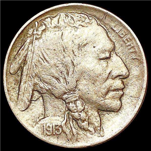 1913-D Buffalo Nickel CLOSELY UNCIRCULATED