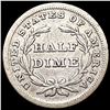Image 2 : 1837 Seated Liberty Half Dime LIGHTLY CIRCULATED