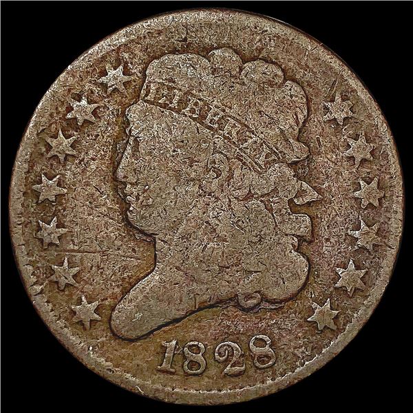 1828 Classic Head Half Cent NICELY CIRCULATED