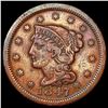 Image 1 : 1847 Braided Hair Large Cent CLOSELY UNCIRCULATED