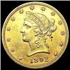 Image 1 : 1892 $10 Gold Eagle CLOSELY UNCIRCULATED
