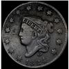 Image 1 : 1824 Coronet Head Large Cent LIGHTLY CIRCULATED