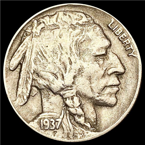 1937-D 3-Leg Buffalo Nickel CLOSELY UNCIRCULATED