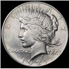 Image 1 : 1921 Silver Peace Dollar LIGHTLY CIRCULATED