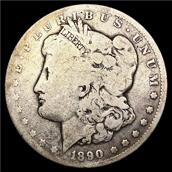 1890-CC Morgan Silver Dollar NICELY CIRCULATED
