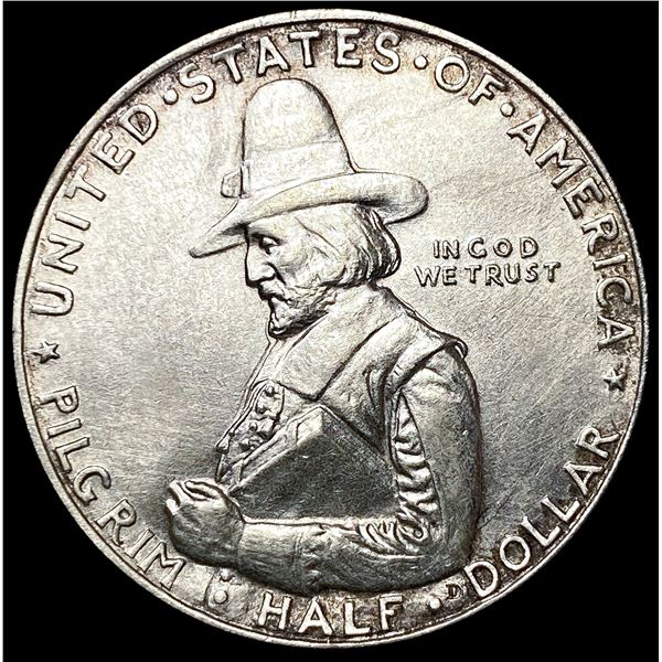 1920 Pilgrim Half Dollar CLOSELY UNCIRCULATED