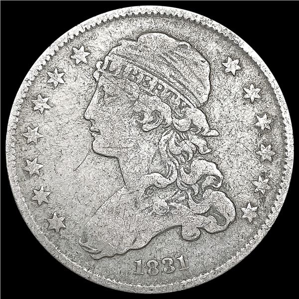 1831 Capped Bust Quarter NICELY CIRCULATED