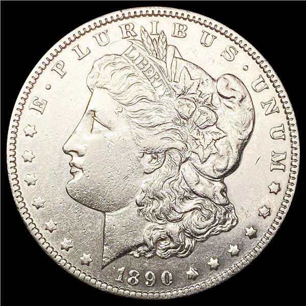 1890-CC Morgan Silver Dollar CLOSELY UNCIRCULATED