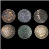Image 2 : [6] Large Cents NICELY CIRCULATED
