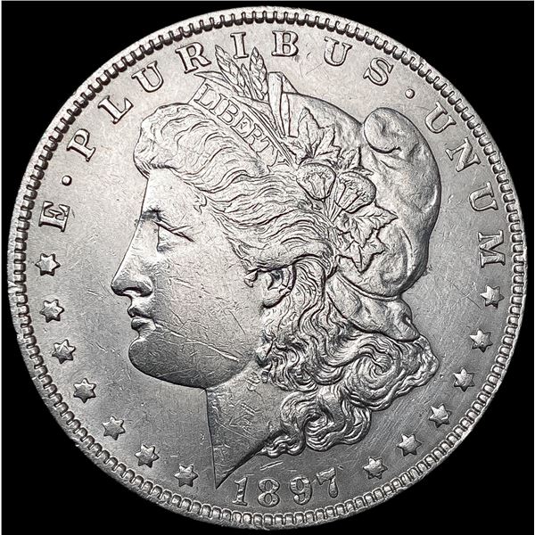 1897-O Morgan Silver Dollar CLOSELY UNCIRCULATED