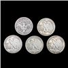 Image 2 : [5] Varied US SILV Half Dollars (1914-S, 1928-S, 1