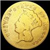 Image 1 : 1956-S $3 Gold Piece NICELY CIRCULATED