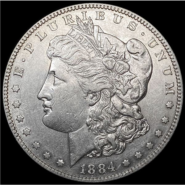 1884-S Morgan Silver Dollar CLOSELY UNCIRCULATED